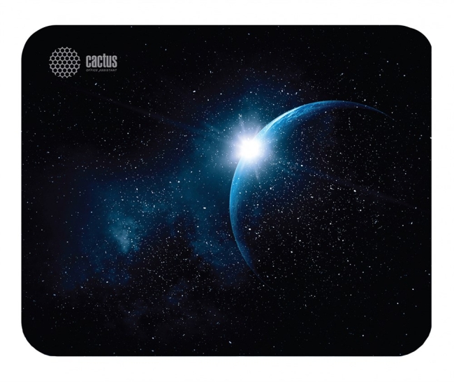 Коврик для мыши Cactus Space 220x180x2мм (CS-MP-P04XS) Коврик для мыши Cactus Space 220x180x2мм (CS-MP-P04XS)