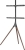 Подставка для телевизора Cactus CS-ST1246BKWN черный/орех 45"-65" макс.32кг напольный