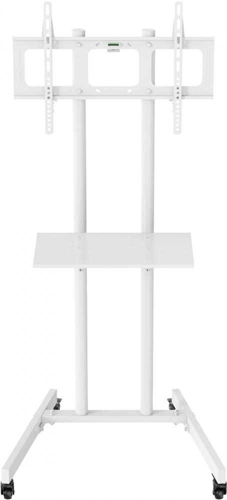 Стойка для телевизора Cactus CS-ST04 белый 37"-70" макс.68кг напольный мобильный