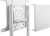 Стойка для телевизора Cactus CS-ST1146WT белый 37"-70" макс.70кг напольный мобильный