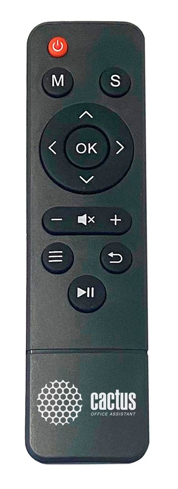 Проектор Cactus CS-PRM.05B.Full HD-A LCD 2800Lm (1920x1080) 2000:1 ресурс лампы:30000часов 2xUSB typeA 2xHDMI 4.2кг