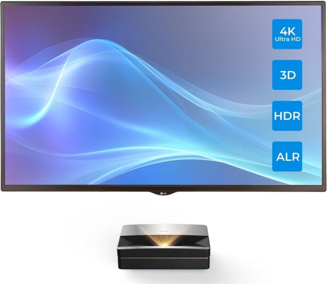 Проектор Cactus CS-U1.SG DLP 27200Lm (3840x2160) 800000:1 ресурс лампы:25000часов 2xUSB typeA 2xHDMI 9.7кг