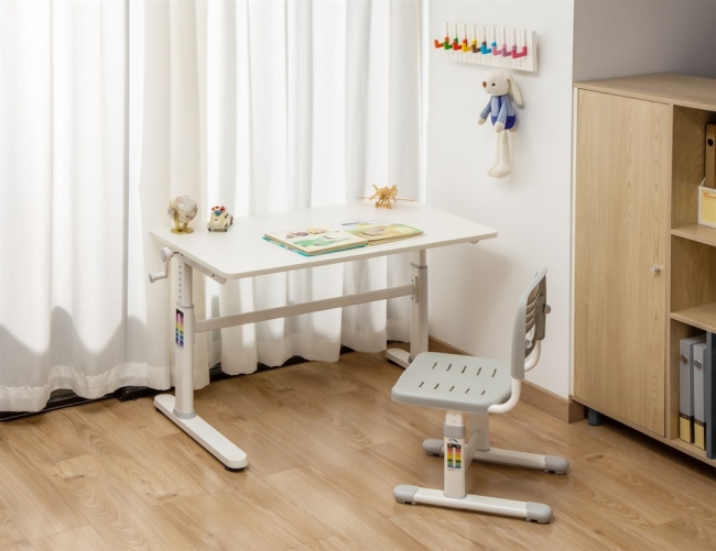 Стол детский Cactus CS-KD-PK столешница МДФ розовый 100x80x60см