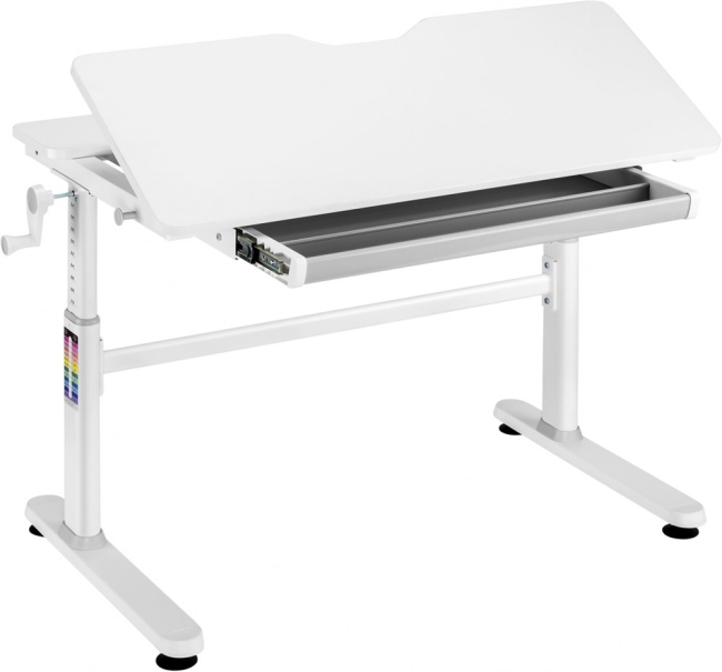 Стол детский Cactus CS-KD01-LGY столешница МДФ светло-серый 100x80x60см